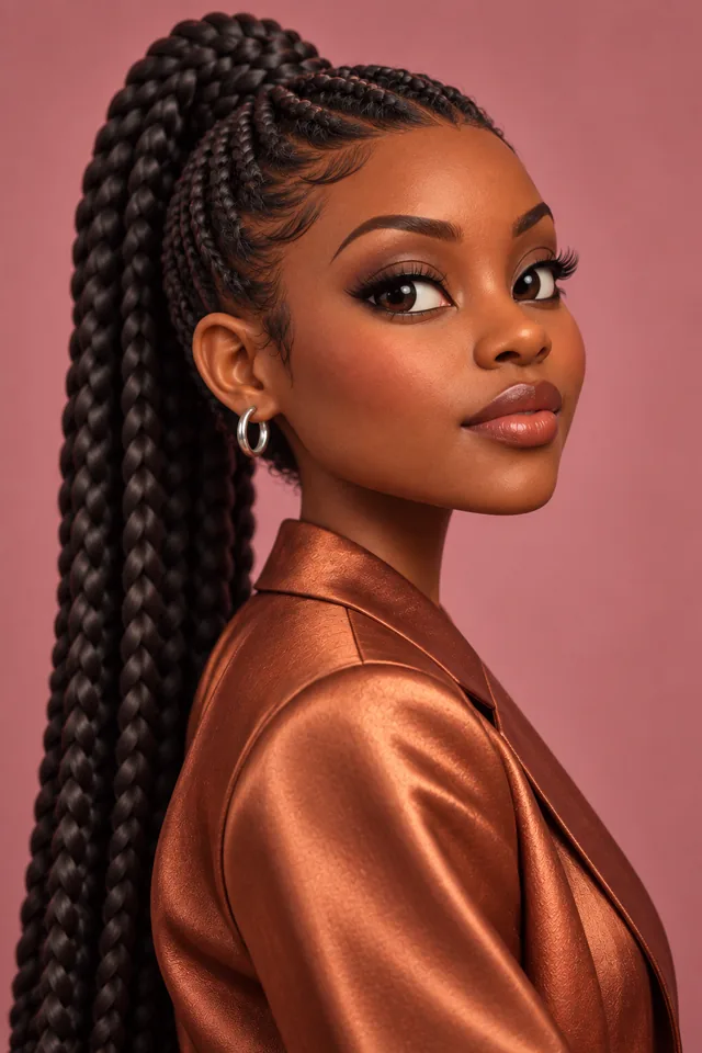 A character of her own — transformed from Copper light