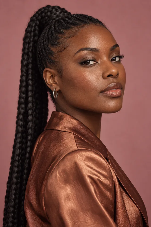 Copper light — Fashion portrait
