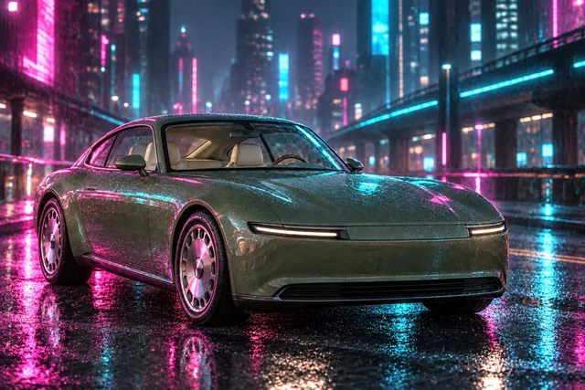 After dark drive — transformed from Beyond the road