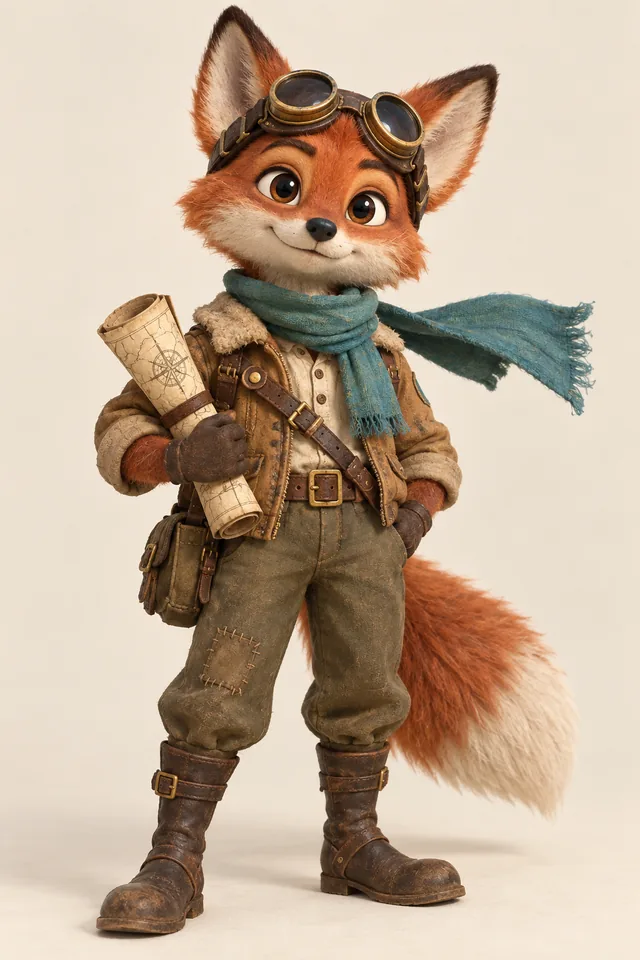 Ready for takeoff — Fantasy character