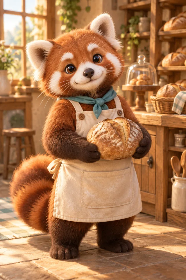 The little bakery — Character design