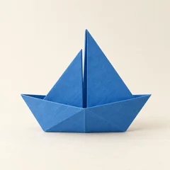 Original paper boat image used for the video
